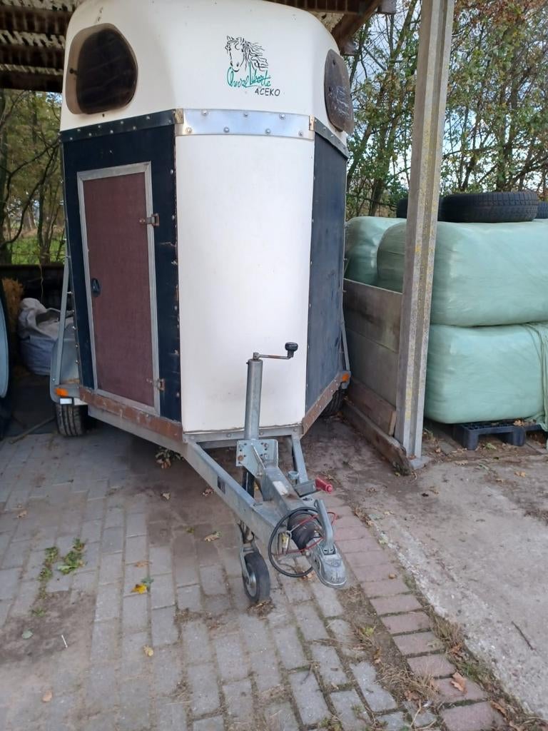Paardentrailer te koop, Enlèvement