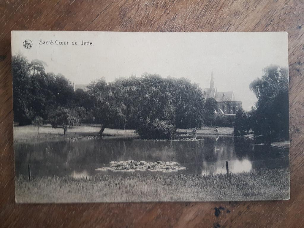 Carte postale Sacré-Coeur de Jette, Collections, Enlèvement ou Envoi, 1920 à 1940, Affranchie, Bruxelles (Capitale)