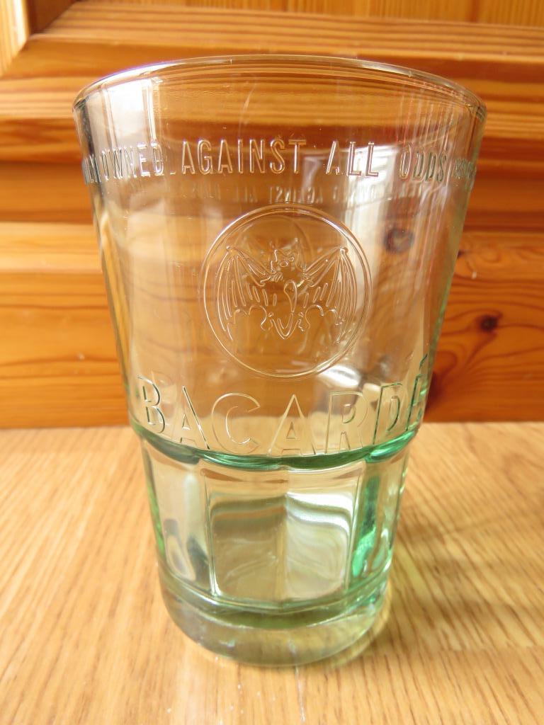 3 verres a mojito Bacardi avec motifs en surimpression, Enlèvement ou Envoi, Comme neuf, Autres types