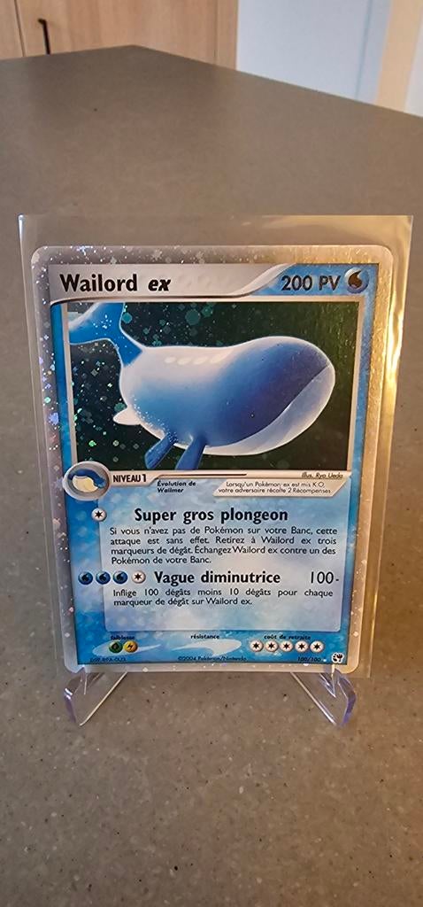 Wailord Ex - 100/100 - Mint/Gem Mint, Ophalen of Verzenden