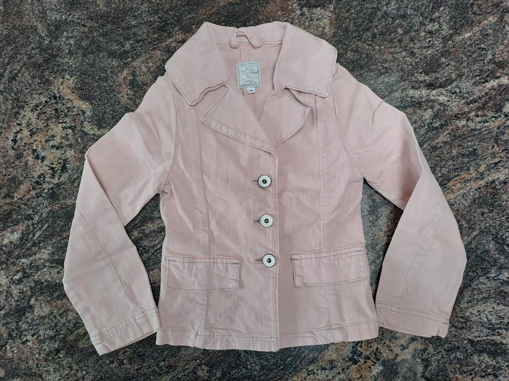 Mt 8j Lichtroze blazer, Meisje, Ophalen of Verzenden, Jas, CKS