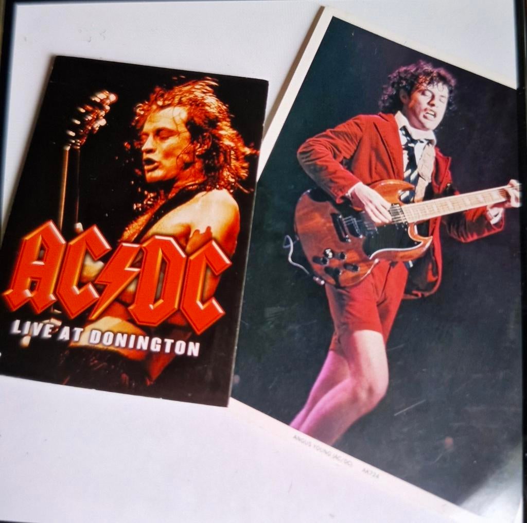 AC/DC liveconcert in Donington + foto orig. Angus 1983, Cd's en Dvd's, Ophalen