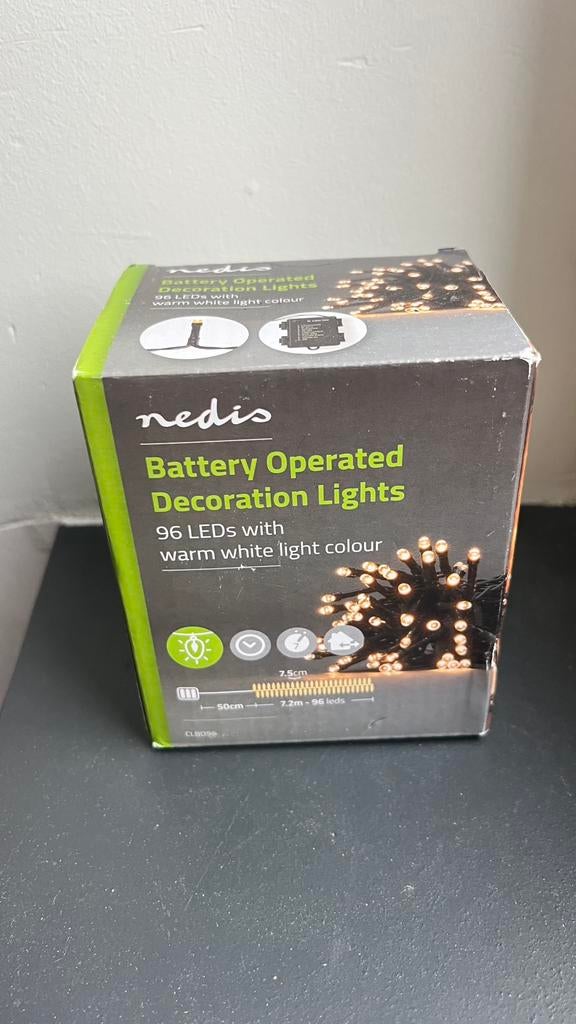 Decoratieve lichtslinger – warm wit, Huis en Inrichting, Ophalen of Verzenden, Nieuw