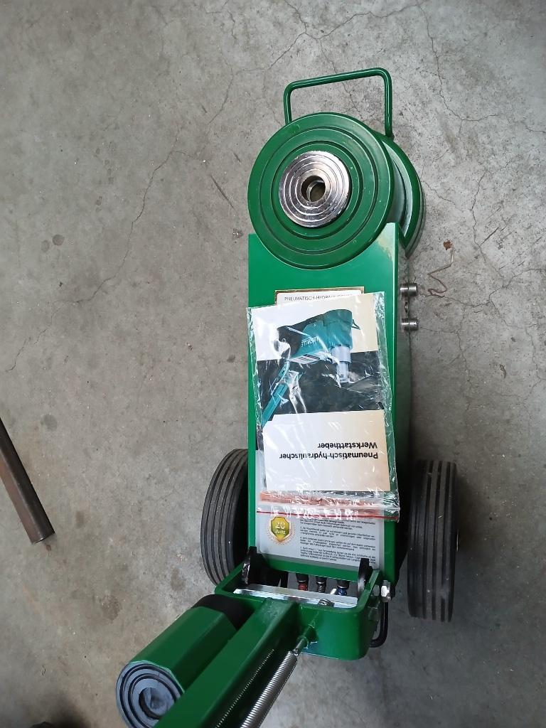 NIEUW 80 ton pneumatische rol krik, Ophalen, Nieuw, Pneumatisch, Potkrik