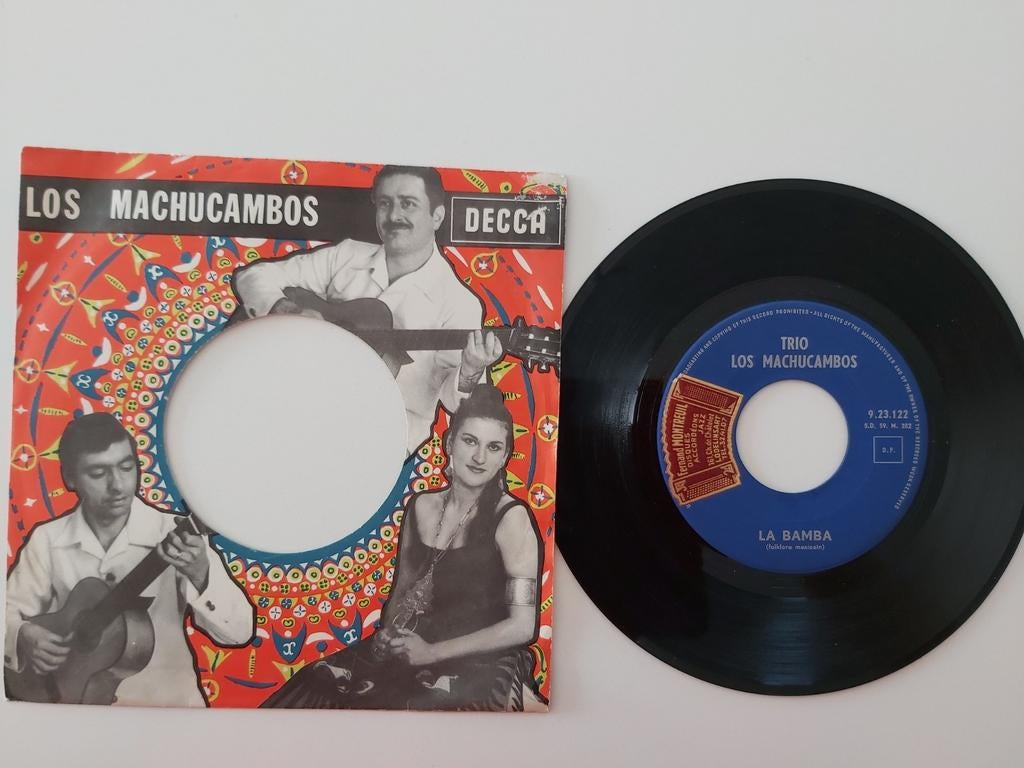Los Machucambos  - la bamba, Latino et Salsa, Enlèvement ou Envoi, Single, Comme neuf