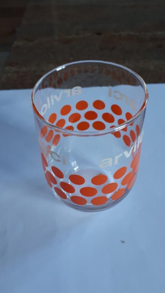 Glazen Arci Arvilor, Verzamelen, Ophalen, Zo goed als nieuw, Frisdrankglas