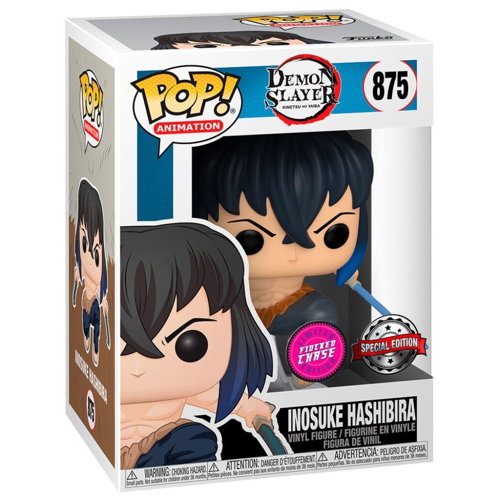 Funko POP Demon Slayer - Inosuke Hashibira (875) Limited F.., Funko, Nieuw, Ophalen of Verzenden, Supportemea@funko.com