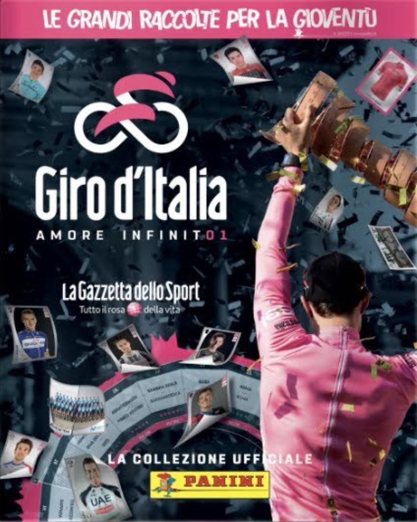 Panini volledig leeg sticker album GIRO D ITALIA 01 2018, Ophalen of Verzenden, Sticker