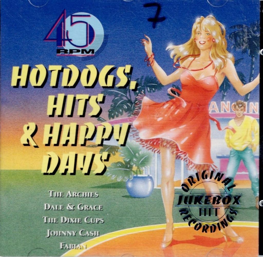 cd   /   hotdog's hits' & happy days', CD & DVD, CD | Autres CD, Enlèvement ou Envoi