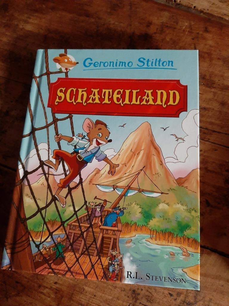Geronimo Stilton Schateiland, Ophalen of Verzenden, Zo goed als nieuw