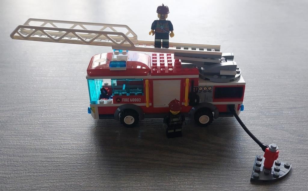 Lego City 60002 Brandweertruck, Ophalen, Zo goed als nieuw, Lego