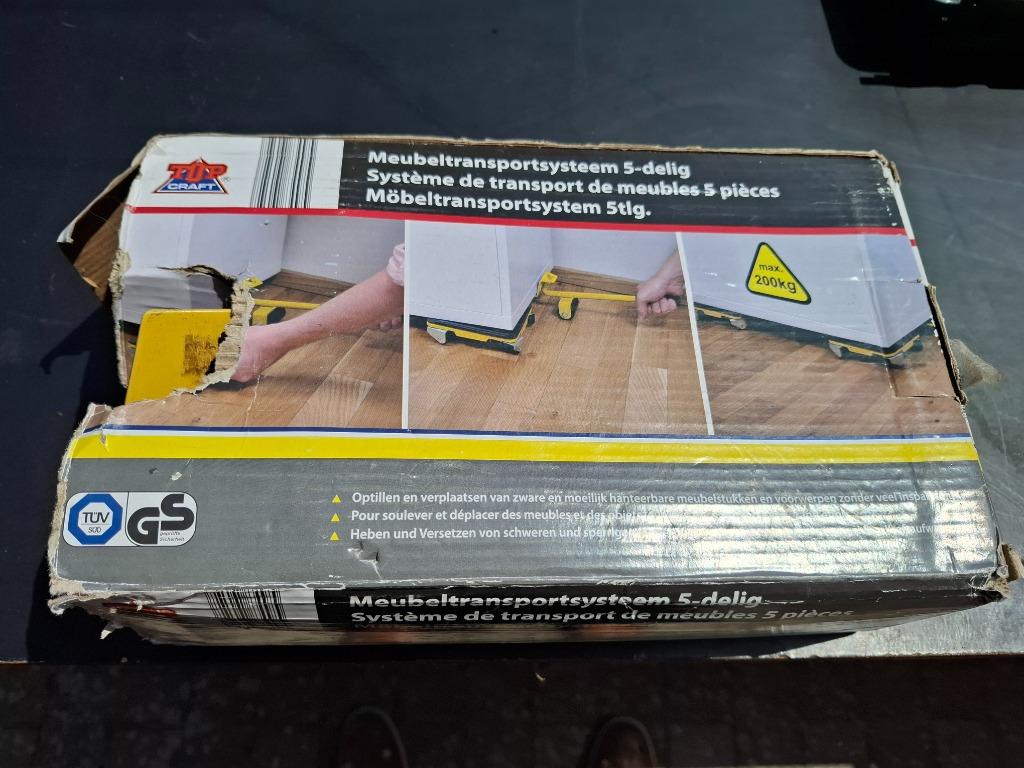 meubeltransportsysteem topcraft, Doe-het-zelf en Bouw, Gereedschap | Handgereedschap, Ophalen, Zo goed als nieuw