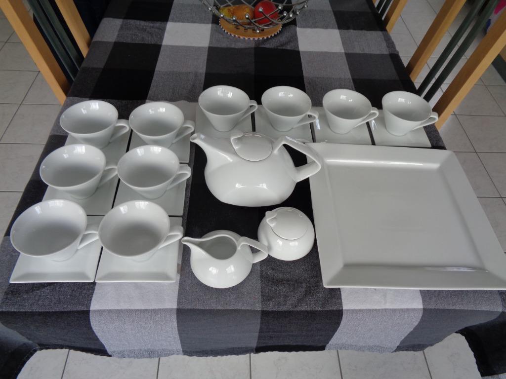 24 delig theeservies, Enlèvement, Neuf, Uni, Service complet