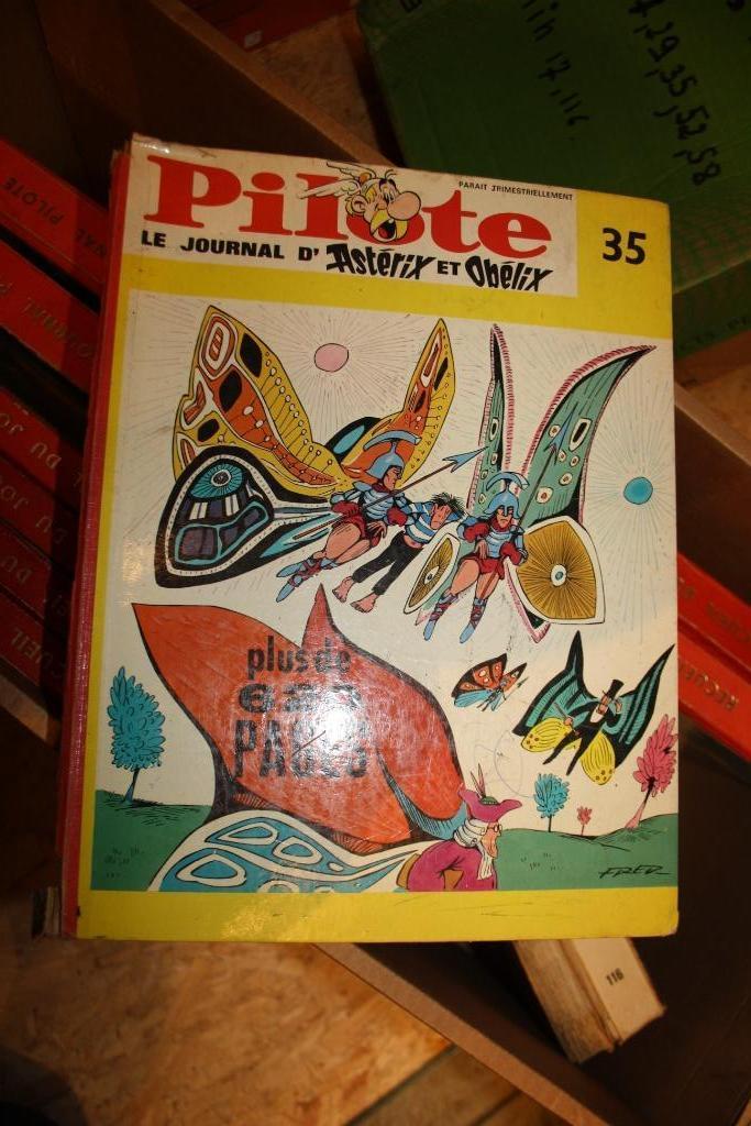 Collection d'hebdomadaires "Pilote", Enlèvement