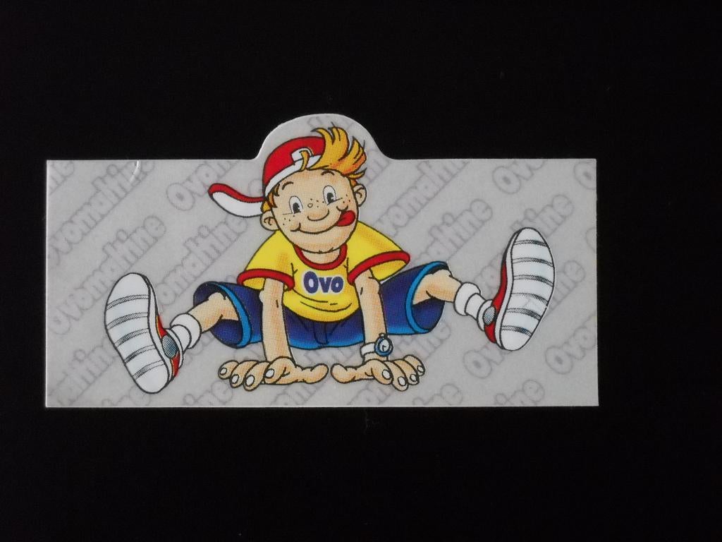 reflecterende sticker Ovomaltine - cacaopoeder, Ophalen of Verzenden, Nieuw, Merk