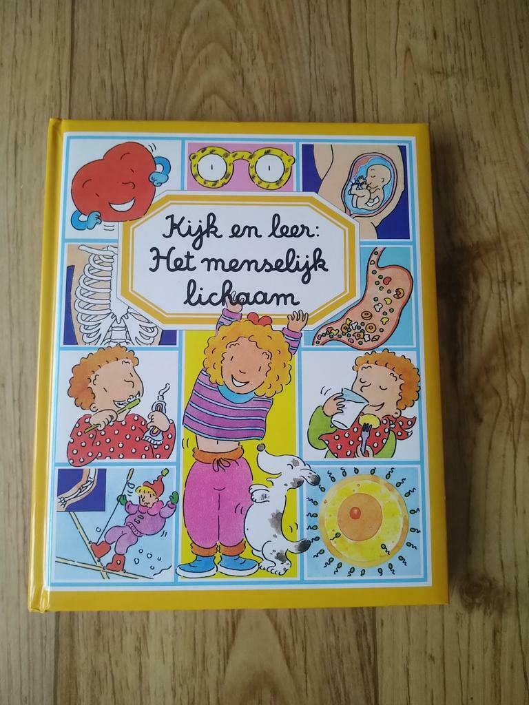 Kinderboek Het menselijk lichaam., Ophalen, Zo goed als nieuw