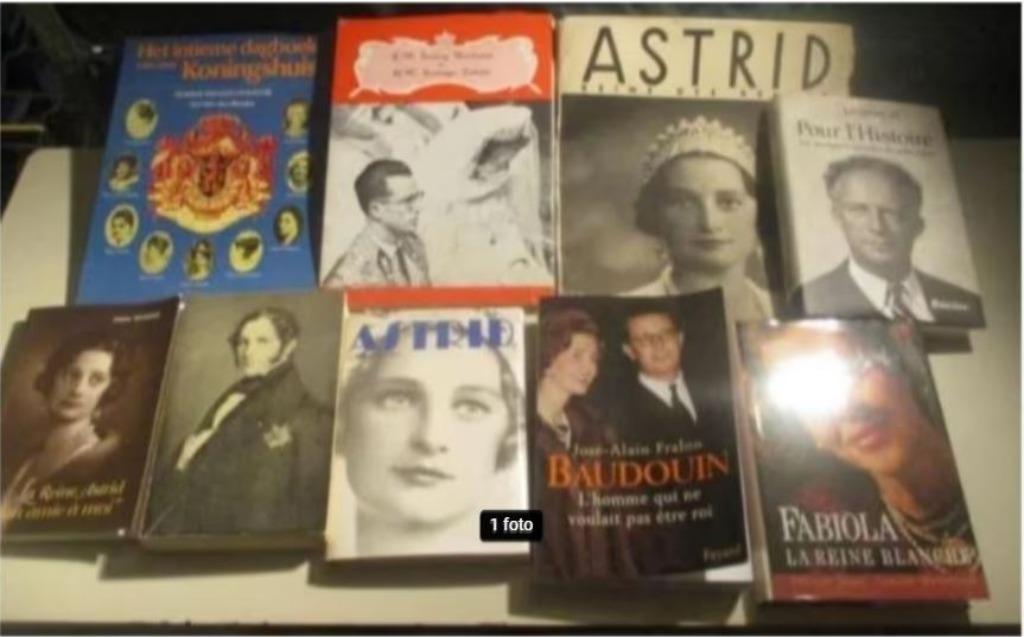 9 Boeken over het Belgische Vorstenhuis, Verzamelen, Ophalen of Verzenden, Zo goed als nieuw