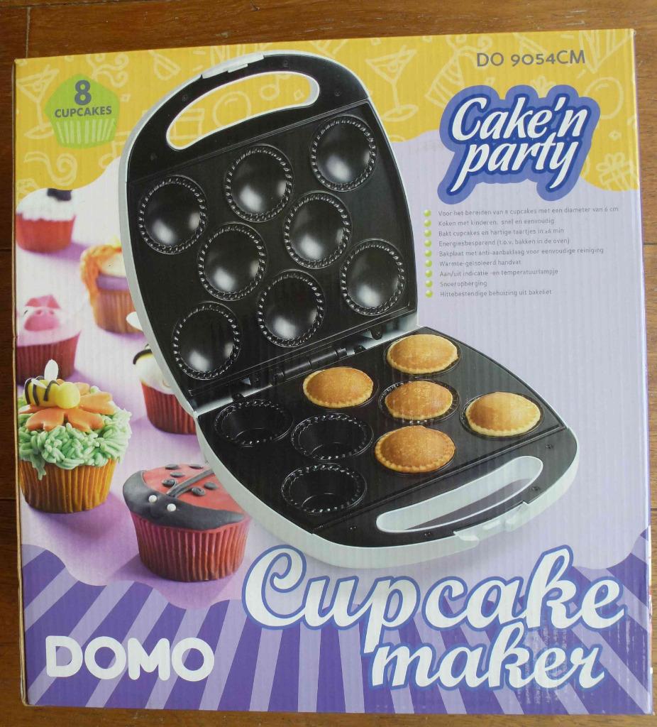 Cupcake maker -DOMO - als nieuw, Enlèvement ou Envoi, Comme neuf, Cupcakes, Autres types