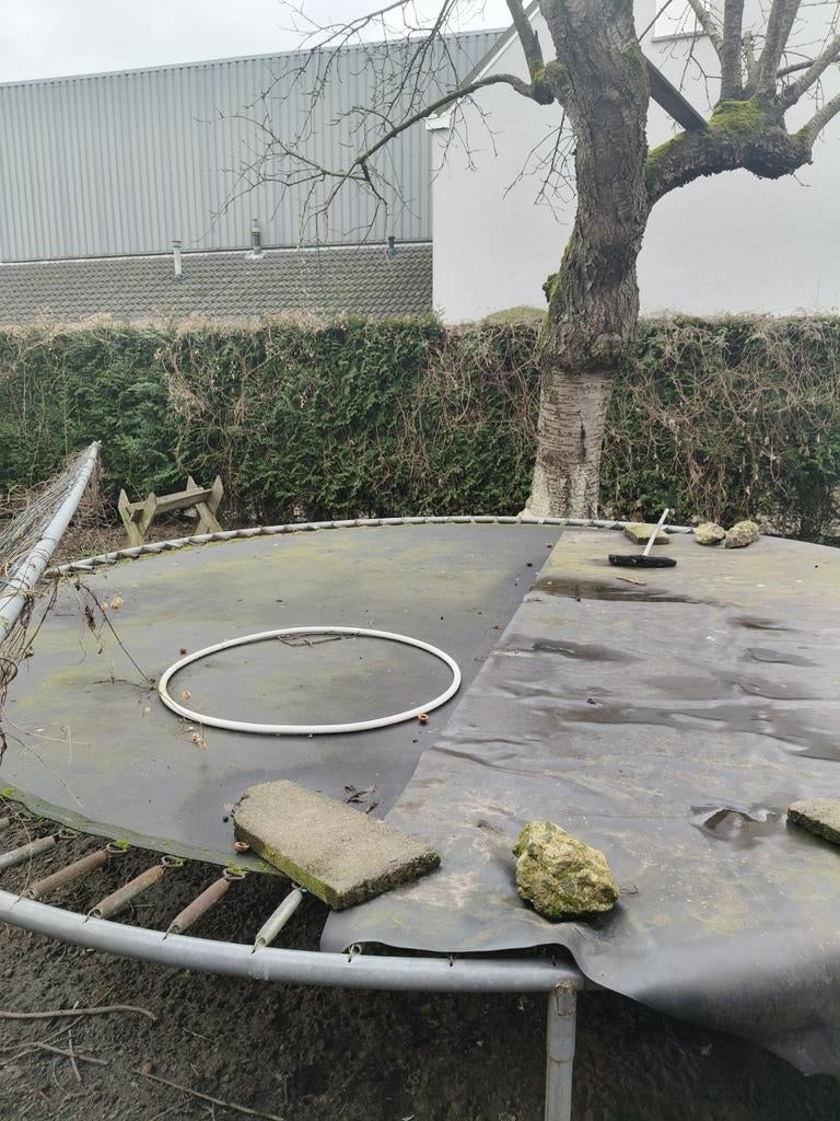 Trampoline te koop, Tuin en Terras, Ophalen