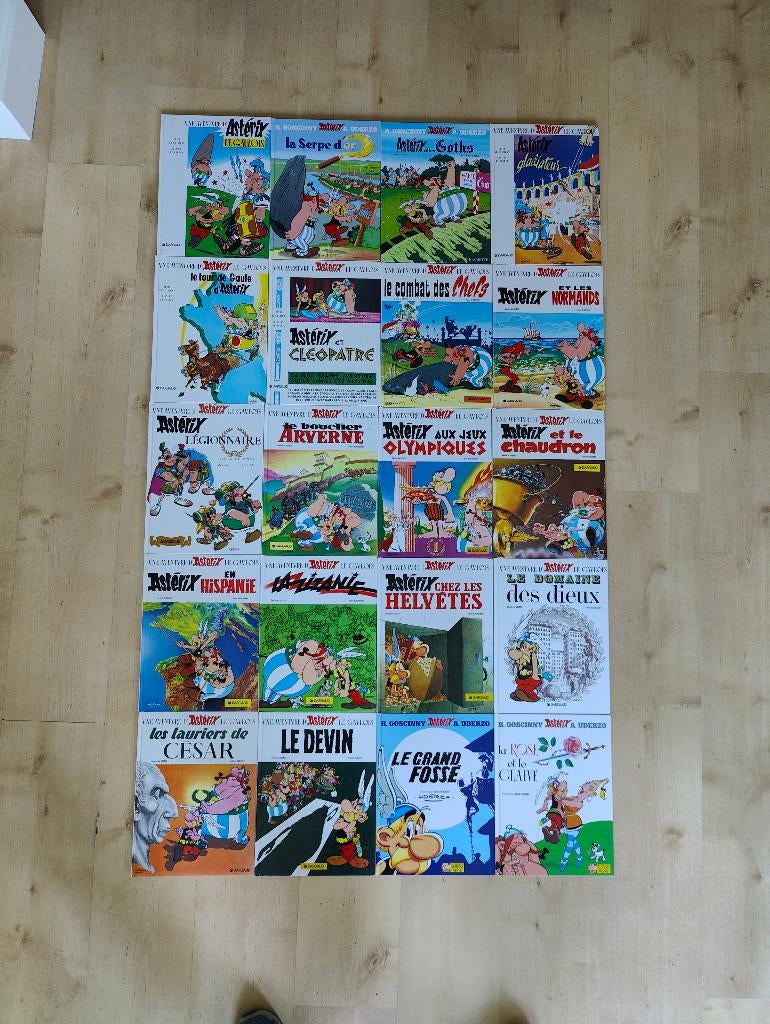 Lot de 20 albums Astérix en langue française, Meerdere stripboeken, Ophalen of Verzenden, Zo goed als nieuw, Goscinny - Uderzo