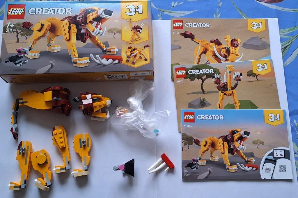 Lego 31112 creator 3 in 1, Ophalen, Gebruikt, Complete set, Lego