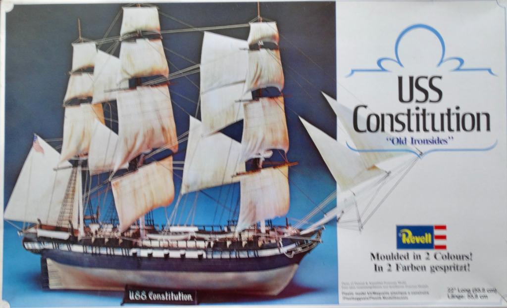 REVELL 55,8 cm - USS CONSTITUTION, Ophalen of Verzenden, Nieuw, Revell