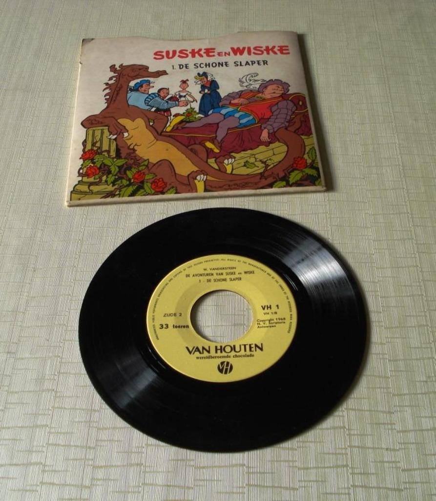 Single Suske en Wiske de schone slaper 1968, Enlèvement ou Envoi, Bob et Bobette, Utilisé