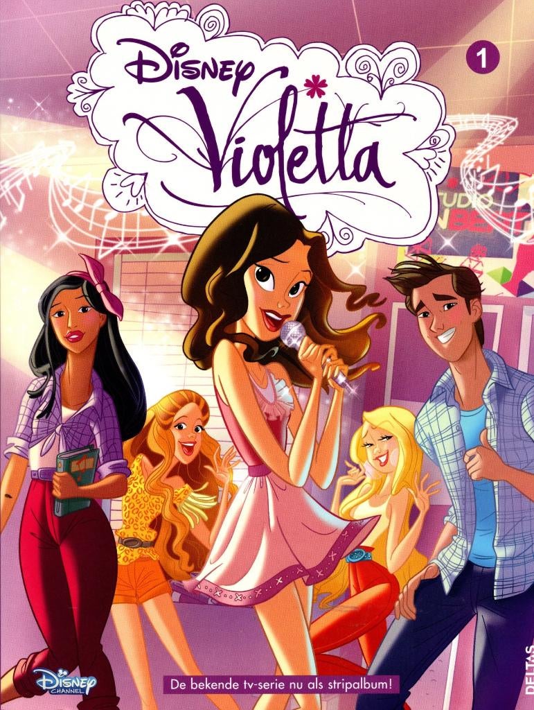 DISNEY violetta nr.1,2015,deltas,in nieuwstaat !, Boeken, Eén stripboek, Ophalen of Verzenden, Zo goed als nieuw, Disney