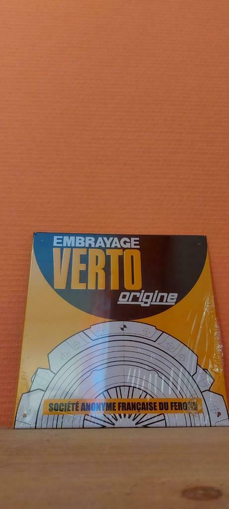 Reclamebord Embrayage Verto, Ophalen of Verzenden, Nieuw