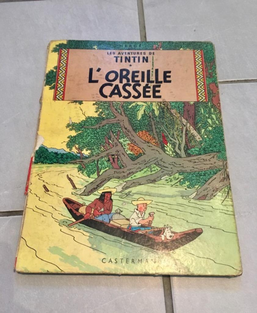 BD TINTIN - L'oreille cassée B35 1664, Livres, Enlèvement ou Envoi