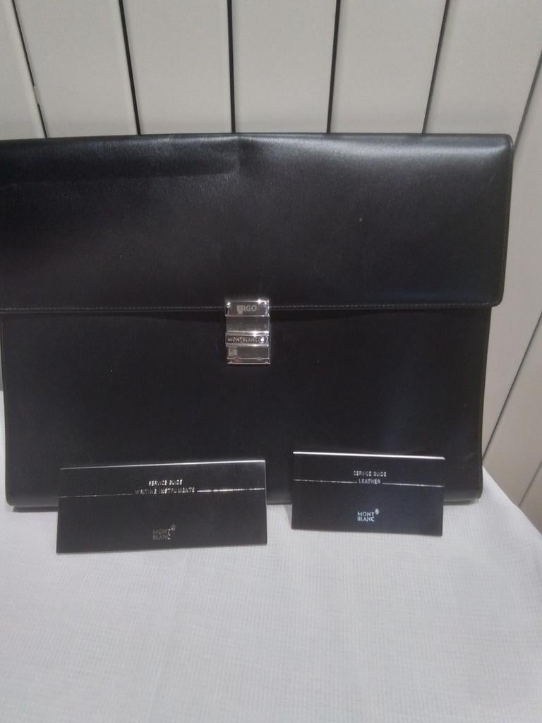 mont blanc  ergo  noir mallette, Enlèvement