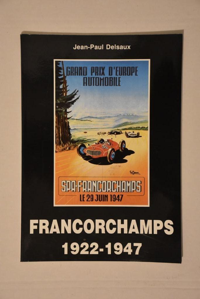 Boek Francorchamps 1922-1947, Antiek en Kunst, Verzenden, Jean-Paul Delsaux