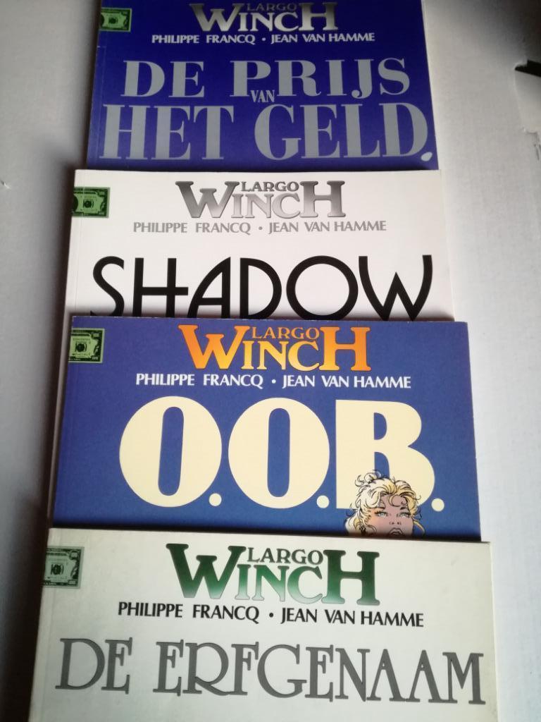 Largo Winch - verschillende titels strips nrs 1, 3 , 12 , 13, Boeken, Stripverhalen, Gelezen, Meerdere stripboeken, Ophalen of Verzenden
