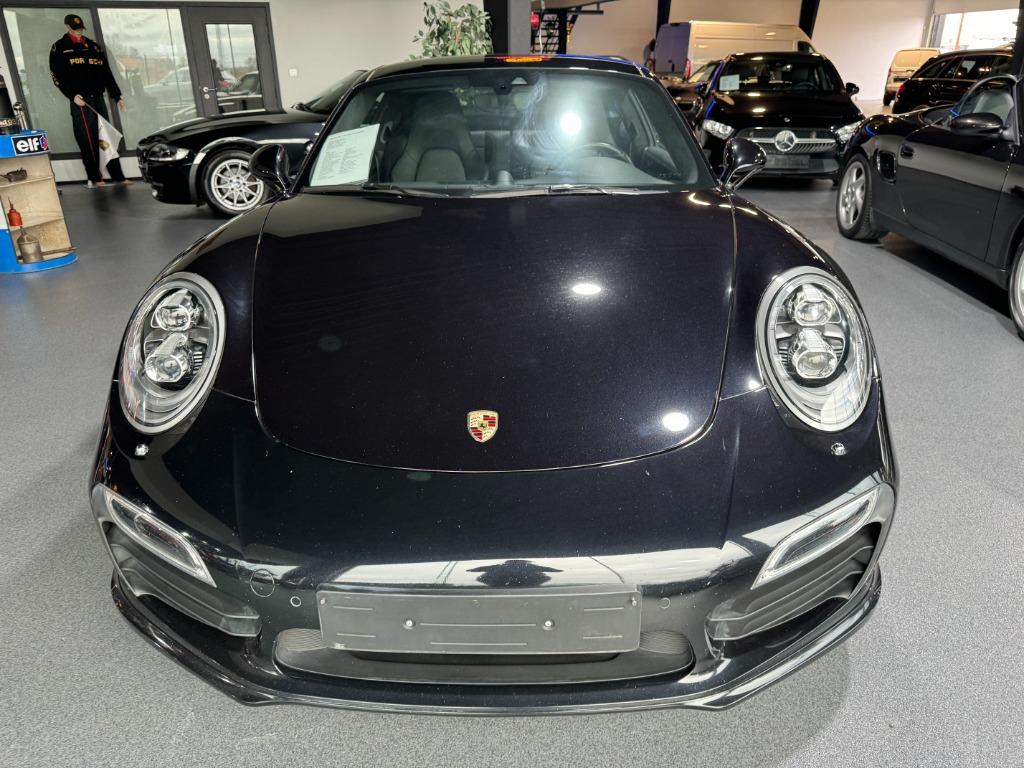 Porsche Turbo S 991 3.8 4x4 560pk, Auto's, Automaat, 4 zetels, Zwart, Leder