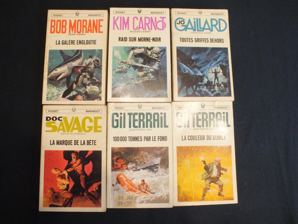 LA GALERE ENGLOUTIE (+5 LIVRES). EDITIONS MARABOUT, Série complète ou Série, Enlèvement ou Envoi, Utilisé, Divers auteurs