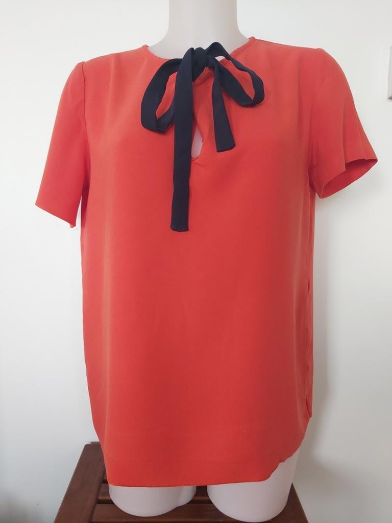 MAJE blouse met korte mouwen maat S, Ophalen of Verzenden, Zo goed als nieuw, Rood