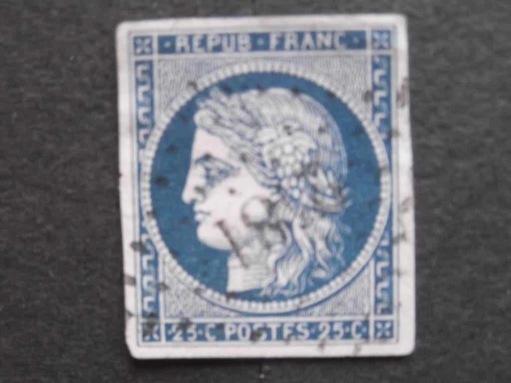 France Ceres ND Yv4 1850, Enlèvement ou Envoi, Affranchi