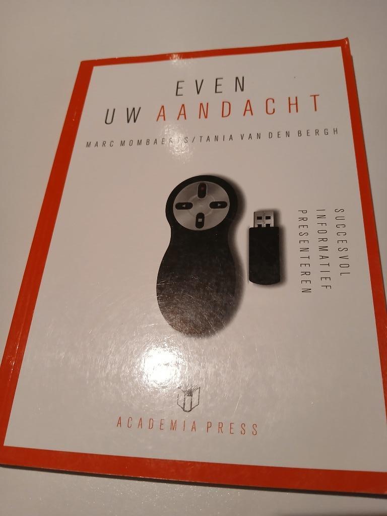 Boek even u aandacht nieuw, Ophalen of Verzenden, Nieuw, Management, Marc Mombaerts