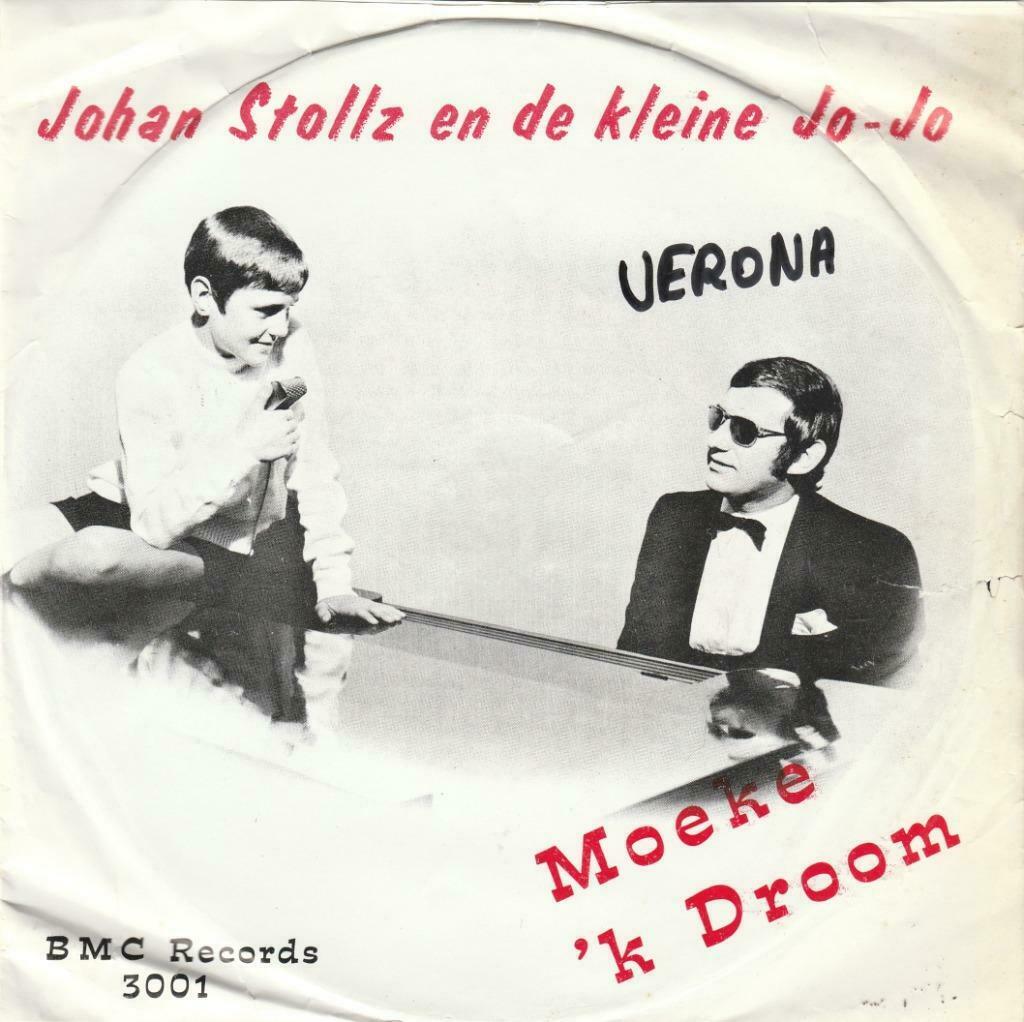 45T: Johan Stollz & Jo-Jo: Moeke, Ophalen of Verzenden, Overige formaten