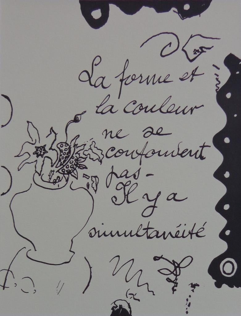 GEORGES BRAQUE / LOT VAN 2 STUKS / ZW-W LITHO / 60x45cm, Antiek en Kunst, Kunst | Litho's en Zeefdrukken, Ophalen of Verzenden