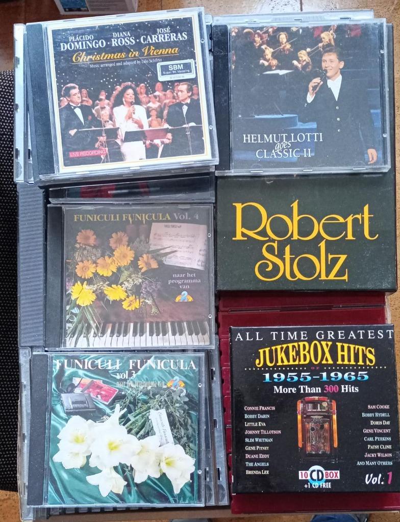 +/- 120 cd's klassieke muziek en lichte muziek, Enlèvement, Romantique, Comme neuf, Autres types