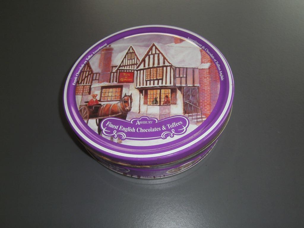 Oude Engelse chocoladedoos "ASHBURY"., Ophalen of Verzenden, Zo goed als nieuw, Overige, Overige merken