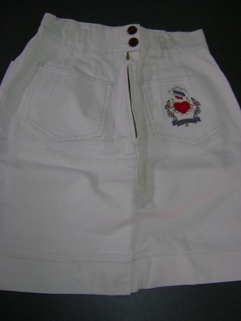 wit jeansrokje ANDRES in maat 38 --- nieuw, Kleding | Dames, Ophalen of Verzenden, Zo goed als nieuw, Maat 38/40 (M), Wit