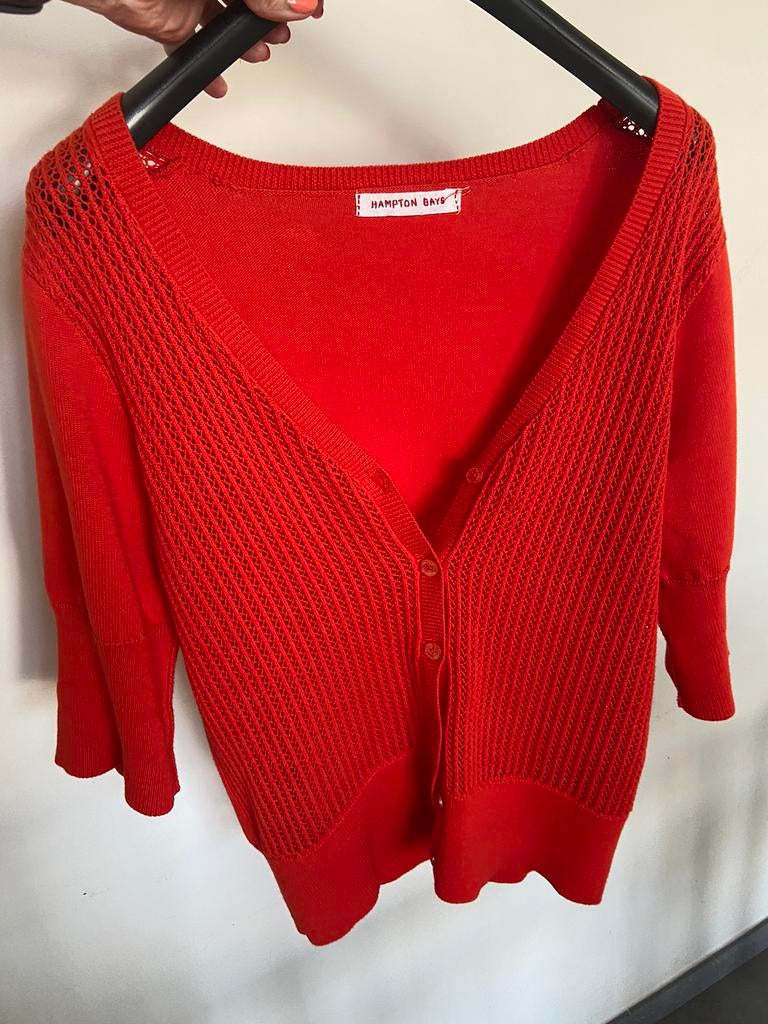 Terre bleue gilet rood, Kleding | Dames, Ophalen of Verzenden, Zo goed als nieuw, Rood