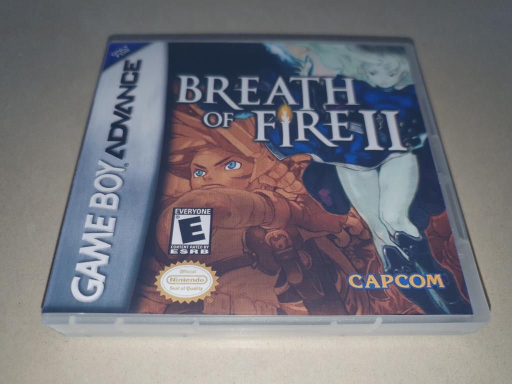 Breath of Fire II Game Boy Advance GBA Game Case, Games en Spelcomputers, Verzenden, Zo goed als nieuw