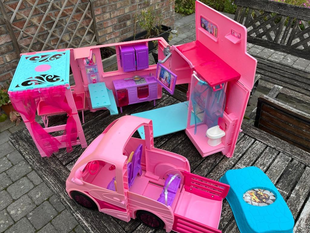 Camping car Barbie, Enlèvement, Utilisé, Barbie