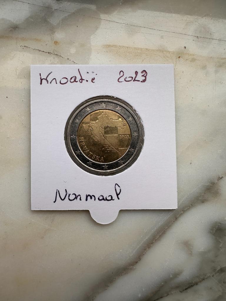 € 2 Kroatie 2023 euromunt, Postzegels en Munten, Ophalen of Verzenden, Overige landen, 2 euro, Losse munt