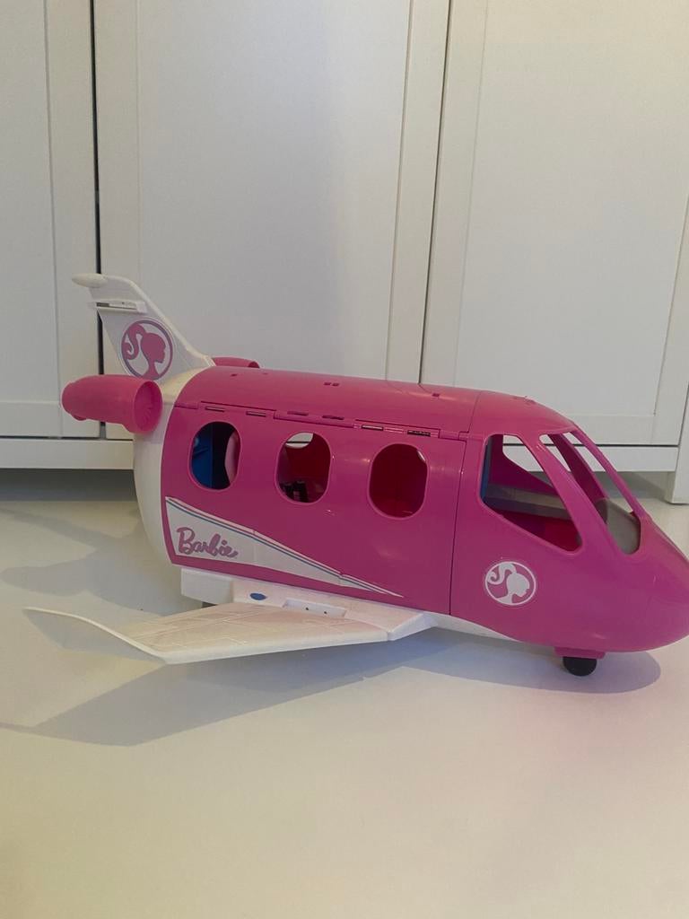 Barbie vliegtuig, Ophalen, Zo goed als nieuw