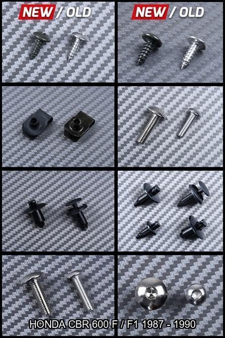 Kit visserie spécifique pour HONDA CBR 600 F / F1 1987 1990, Enlèvement ou Envoi, Neuf