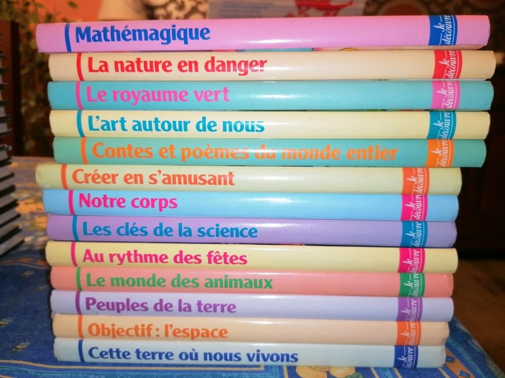 13 livres "Je découvre", Livres, Enlèvement ou Envoi, Comme neuf